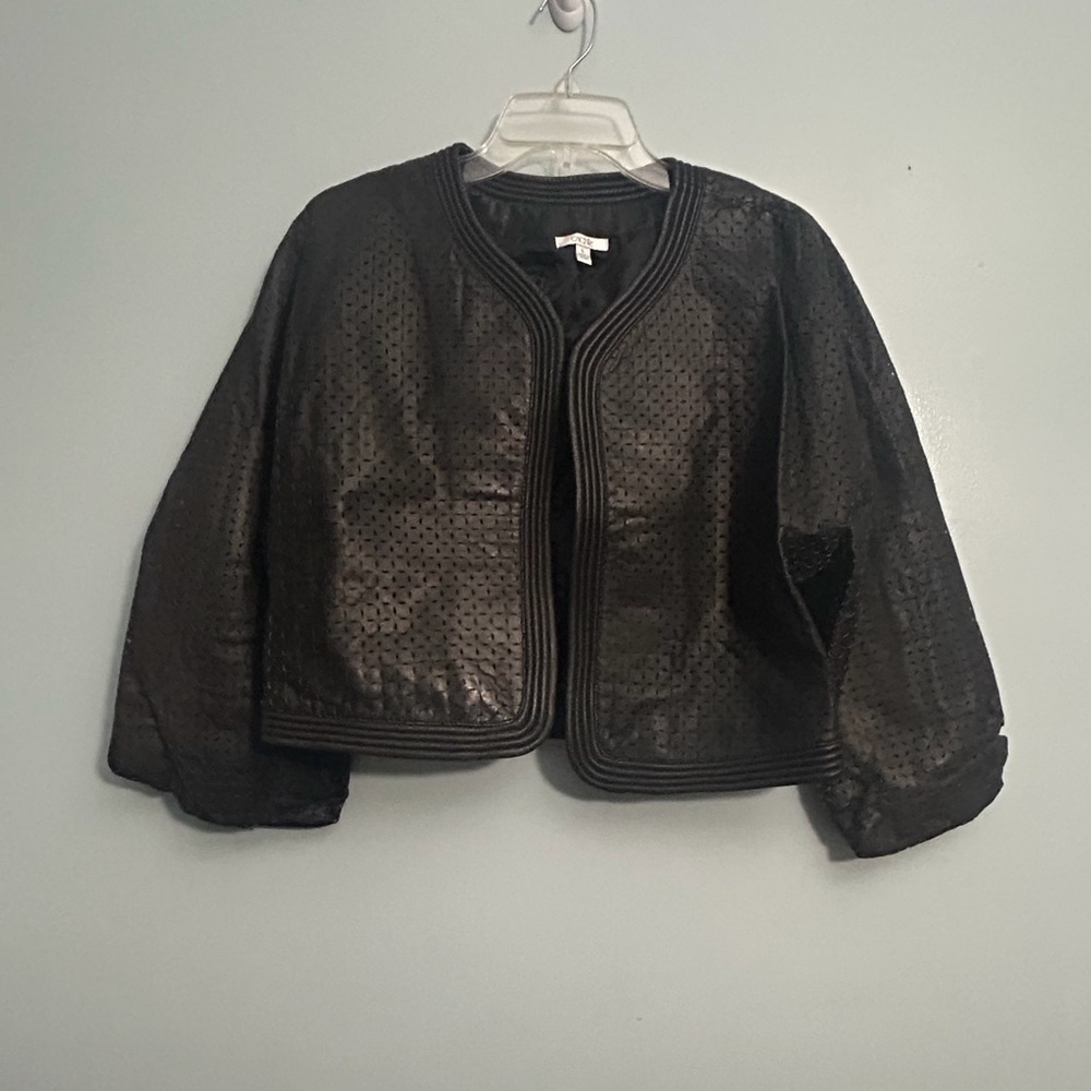 CACHE LEATHER jacket